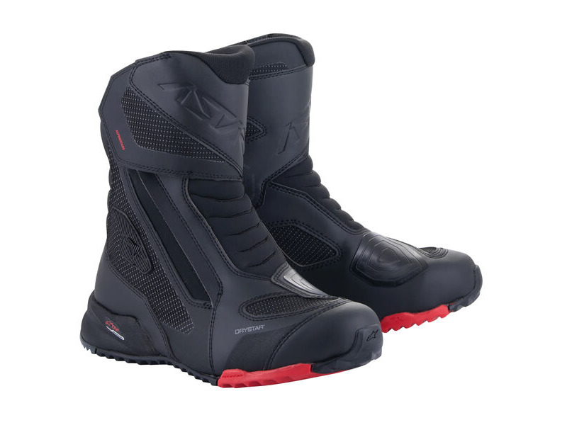 ALPINESTARS RT-7 Drystar Boots Black Red click to zoom image