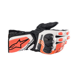 ALPINESTARS Sp-8 V3 Air Gloves Black White Bright Red 