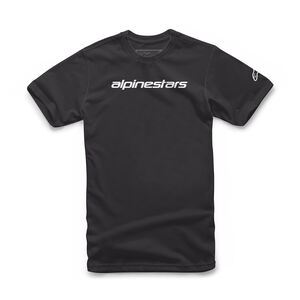 ALPINESTARS Linear Wordmark Tee Black Grey 