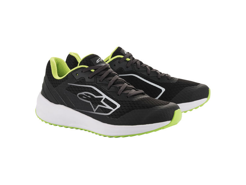 ALPINESTARS Meta Road Shoes Black White Green click to zoom image