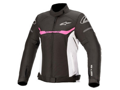 ALPINESTARS Stella T-SPS Waterproof Jkt Blk/Wht/Fuchsia