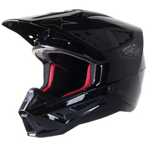 ALPINESTARS S-M5 Scout Helmet Ece Black Silver Glossy 