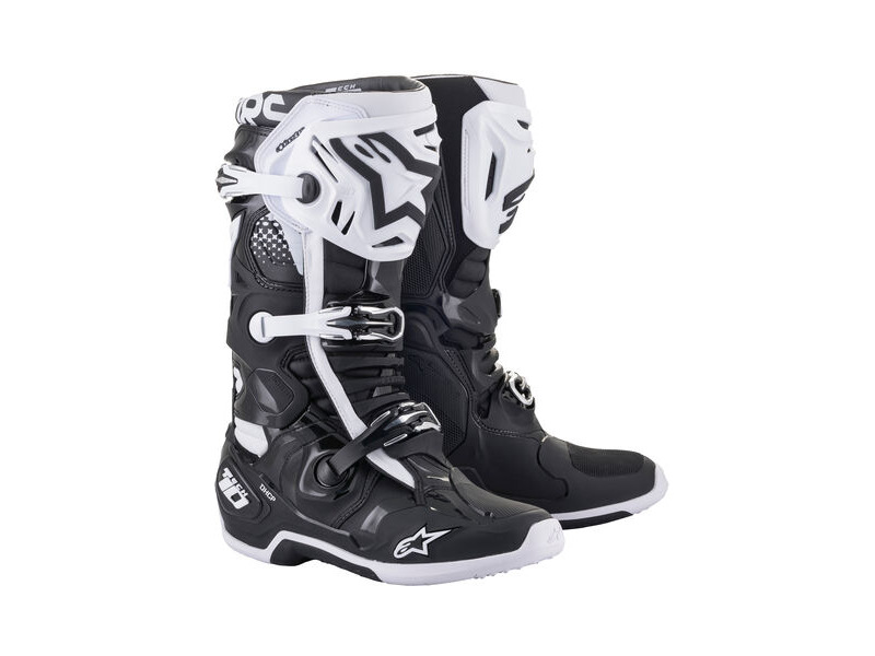 ALPINESTARS Tech 10 - Black White click to zoom image