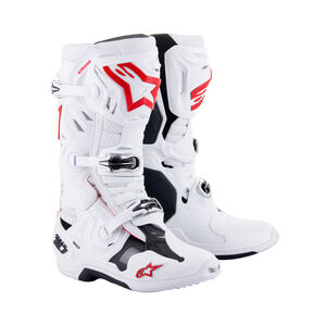 ALPINESTARS Tech 10 Supervented - White Bright Red 