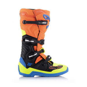 ALPINESTARS Tech 5 - Orange Fluo Enamel Blue Yel Fl click to zoom image