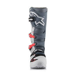 ALPINESTARS Tech 7 Enduro - Light Gray / Dark Gray / Bright Red click to zoom image