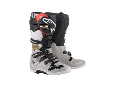 ALPINESTARS Tech 7 - Black Silver White Gold