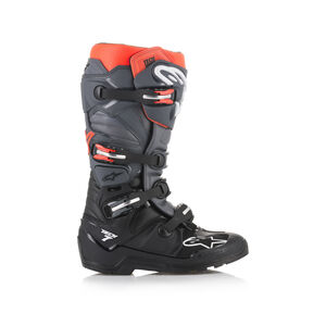 ALPINESTARS Tech 7 Enduro - Black Gray Red Fluo click to zoom image