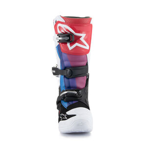 ALPINESTARS Tech 7S Youth - White Black Rainbow click to zoom image