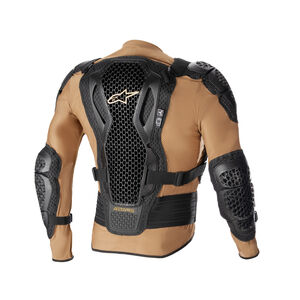 ALPINESTARS Bionic Action V2 Protection Jacket - Sand Black Tangerine click to zoom image