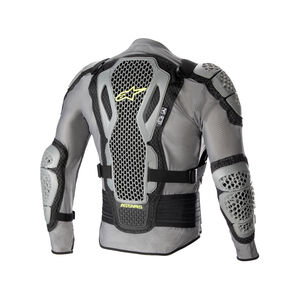 ALPINESTARS Bionic Action V2 Protection Jacket - Gray Black Yellow Fluo click to zoom image