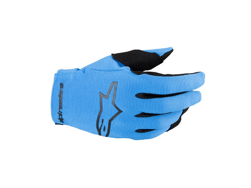 ALPINESTARS Youth Radar Gloves - Blue Black click to zoom image