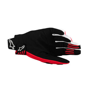 ALPINESTARS Techstar Gloves - Black Bright Red click to zoom image