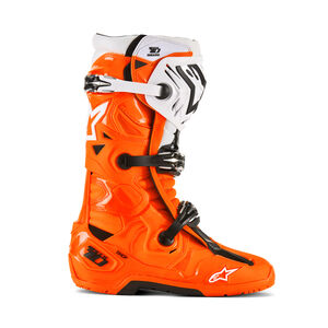 ALPINESTARS Tech 10 Enduro Orange Fluo Black White click to zoom image