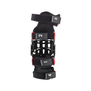 ALPINESTARS Bionic-10 Carbon Knee Brace Right - Black Red click to zoom image