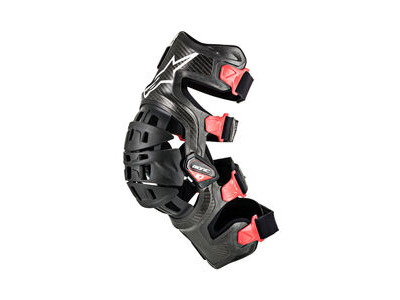 ALPINESTARS Bionic-10 Carbon Knee Brace Left - Black Red