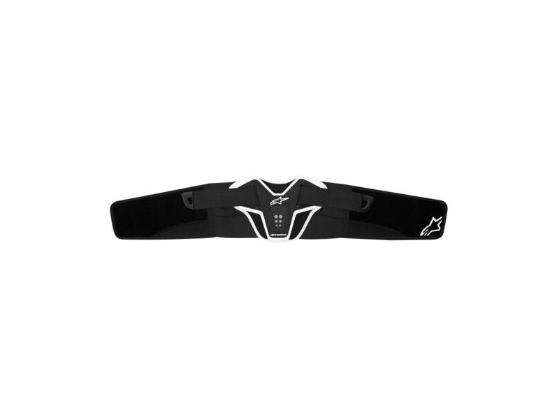 ALPINESTARS Saturn Kidney Belt Black White - One Size click to zoom image