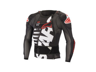 ALPINESTARS Sequence Protection Jacket - Long Sleeve - Black White Red