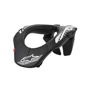 ALPINESTARS Youth Neck Support - Black White - One Size 