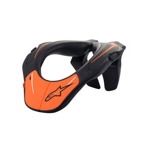 ALPINESTARS Youth Neck Support Black Orange - One Size 