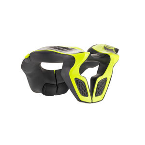 ALPINESTARS Youth Neck Support - Black Yellow Fluo - One Size click to zoom image