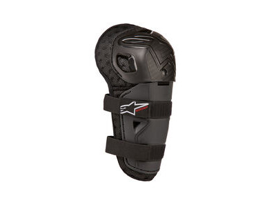 ALPINESTARS Bionic Action Kickstart Knee Guard Black Red - One Size