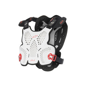 ALPINESTARS A-1 Roost Guard - White Black Red 