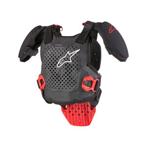 ALPINESTARS A-5 S V2 Youth Chest Protector Black White Red 