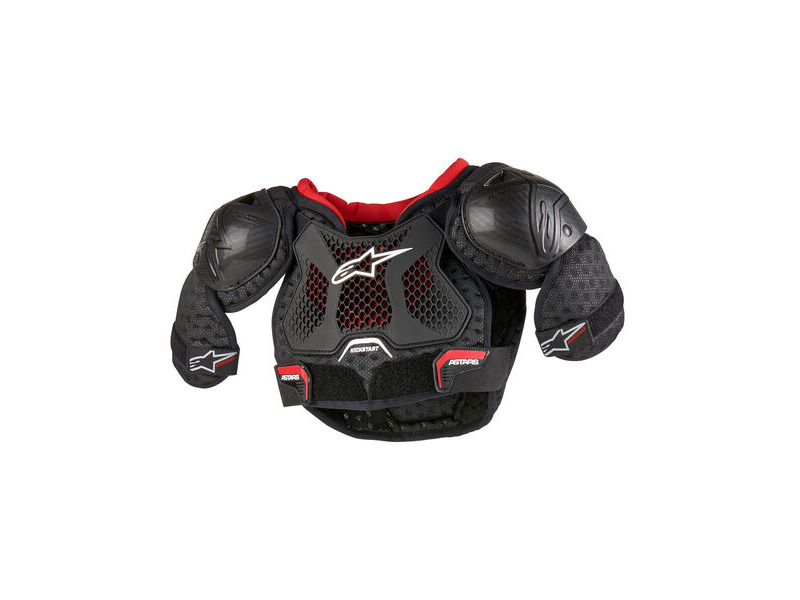 ALPINESTARS Bionic Action Kickstart Chest Guard Black Red click to zoom image