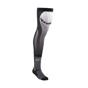 ALPINESTARS Knee Brace Socks Black White 