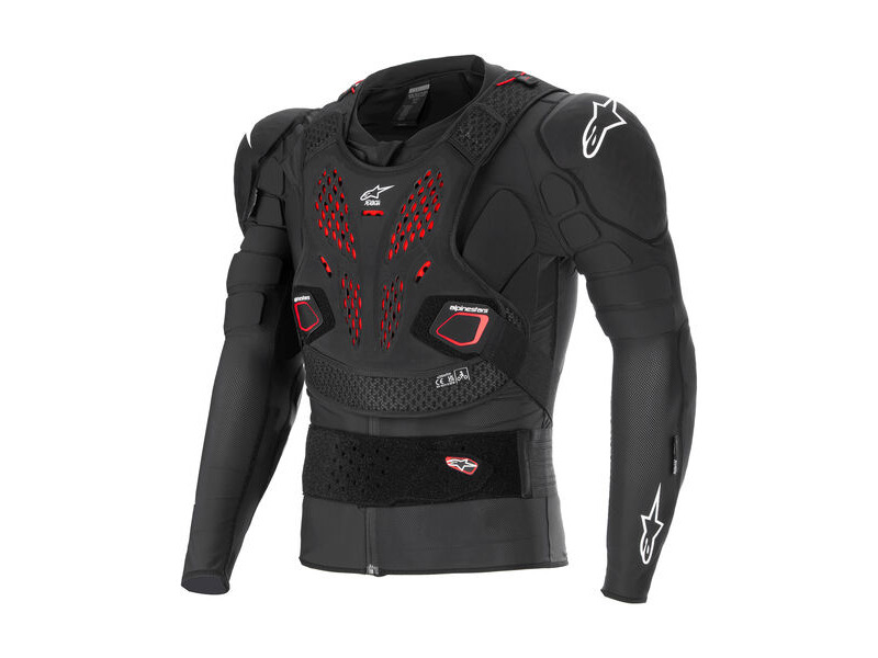 ALPINESTARS Bionic Pro V3 Plasma Protection Jacket - Black Red White click to zoom image