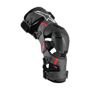 ALPINESTARS Supertech RK-10 Plasma Knee Brace - Black Red 