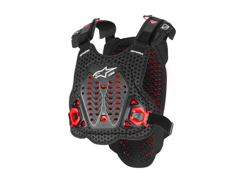 ALPINESTARS A-5 Plasma Chest Protector - Black Red White click to zoom image