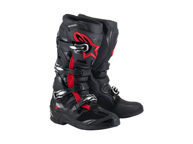 ALPINESTARS Tech 7 Black Red Fluo click to zoom image