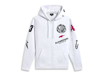 ALPINESTARS Variegate Hoodie Off White