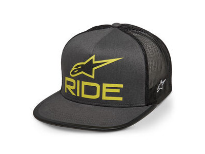 ALPINESTARS Ride 4.0 Trucker Hat Charcoal Black Lime