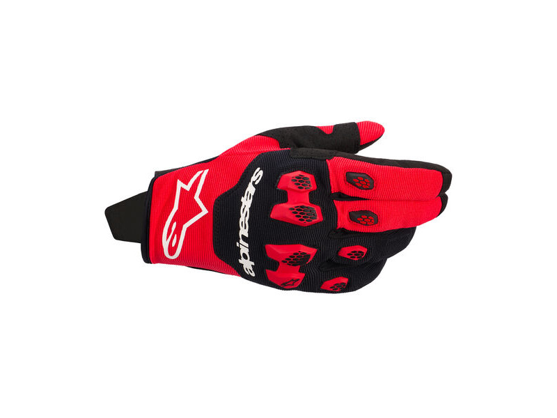 ALPINESTARS Pro-Dura Gloves Bright Red Black click to zoom image
