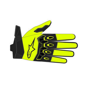ALPINESTARS Youth & Kids Full Bore V2 Gloves Yellow Fluo Black click to zoom image