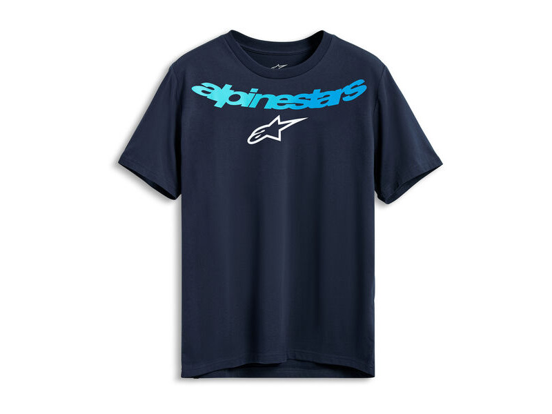 ALPINESTARS Collared SS CSF Tee Navy click to zoom image