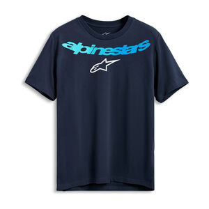 ALPINESTARS Collared SS CSF Tee Navy 