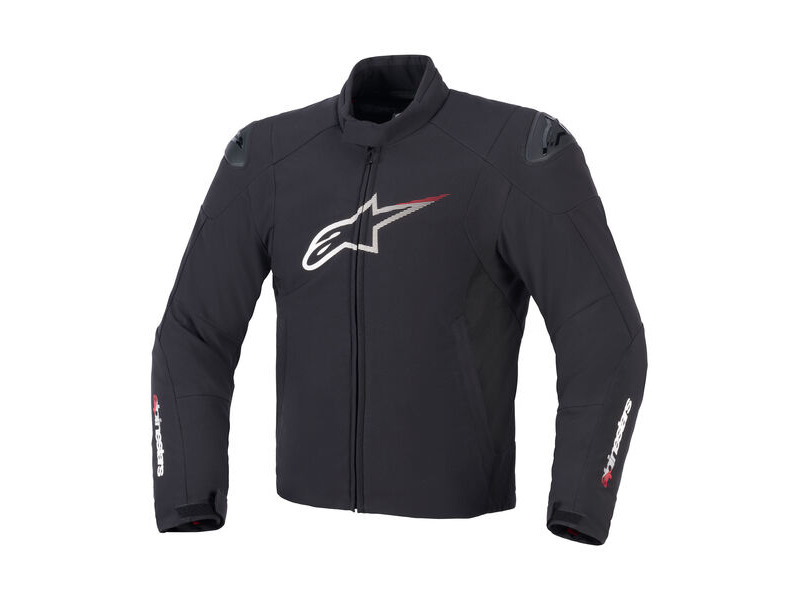 ALPINESTARS SMX Waterproof Jacket Black White Bright Red click to zoom image