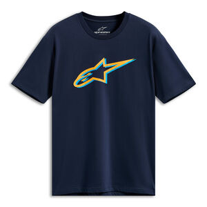 ALPINESTARS Ageless Shadow CSF Tee Navy Orange 