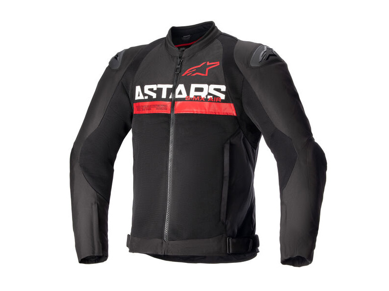 ALPINESTARS SMX Air Jacket Black Bright Red click to zoom image