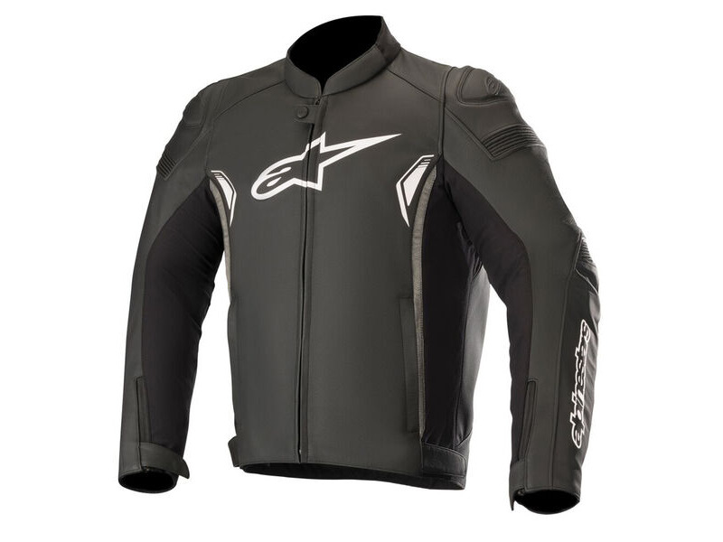 ALPINESTARS Sp-1 V2 Leather Jckt Blk/D.Gray click to zoom image