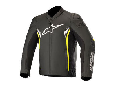 ALPINESTARS Sp-1 V2 Leather Jkt Blk/Yell/Fluo