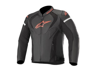 ALPINESTARS Jaws V3 Leath Jckt Blk/R/Fluo