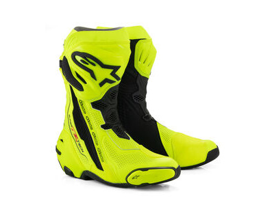 ALPINESTARS Supertech R Vented Yellow Fluo Black