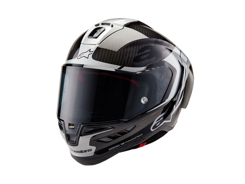 ALPINESTARS Alpine Supertech R10 Element Ece06/Fim Blk Carb Silver Blk GL click to zoom image
