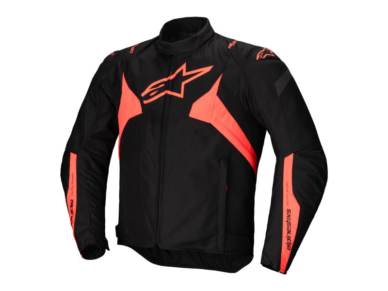 ALPINESTARS T-Jaws V4 WP Jacket Black Red Fluo click to zoom image