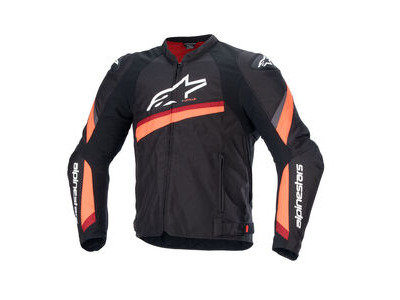 ALPINESTARS Alpine T-GP Plus R V4 Jacket Black Red Fluo